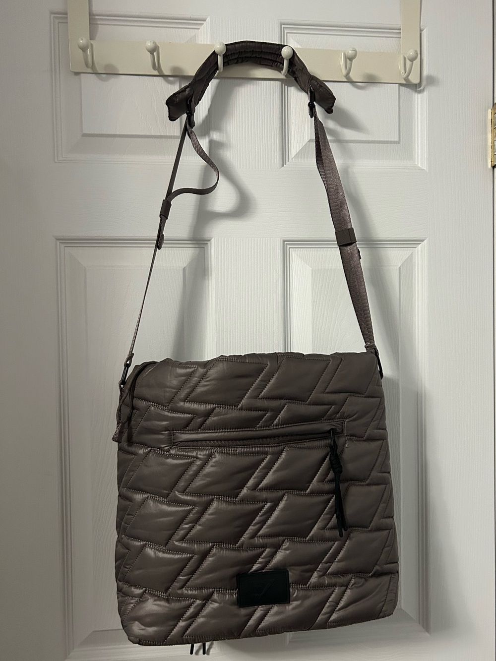 Gymshark Quilted Yoga Tote - Cool Brown
